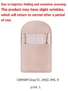 1pc Thick Quilted Garment Storage Bag, Hanging Vacuum Compression Bag, Space Saving Wardrobe, With Viewing Window, Self-Sealing Zipper, Dust-Proof, Reusable, Suitable For Down Jackets, Coats, Dresses, Ideal For Home, Dorm Closet Organization, Great Gift For Female Students, Best Selling Product, Storage Box