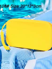 时尚大容量防水、防汗、防油硅胶拉链化妆包，可作零钱包、口红包、钥匙包、洗漱包；多功能便捷，适合旅行和收纳化妆刷，硅胶化妆收纳包，旅行洗漱包，必备礼品，拉链配件，美甲包，化妆包，化妆包，圣诞礼物，收纳袋，旅行，女士旅行必备，收纳袋，手拿包/小手提包，化妆品收纳包，化妆品整理包，收纳袋，刷子架，迷你收纳袋，大容量收纳袋，女士礼物，圣诞礼物，女士礼物创意