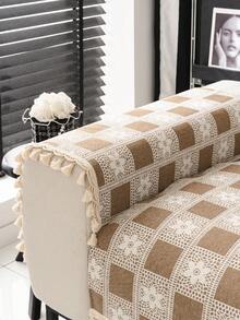 1 Vỏ đệm ghế sofa bốn mùa, Bảo vệ ghế sofa chống trượt tối giản hiện đại, Chống bụi và có thể giặt được, Vỏ bọc ghế sofa mềm mại và chống phai màu, Thân thiện với thú cưng, Phù hợp với ghế sofa hình chữ L và ghế sofa 1/2/3/4 chỗ ngồi cho phòng ngủ, văn phòng, phòng khách - Cà phê nâu - Xem 9