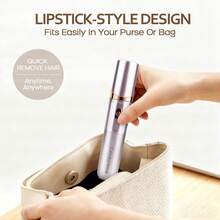 Eliminador de vello facial y corporal Conduroma de doble cabezal - Afeitadora con luz LED y cabezales de repuesto para uso de la cabeza a los pies: vello suave, áreas íntimas, axilas, antebrazos, piernas, dedos de los pies y talla grande. - Multicolor - Ver 11