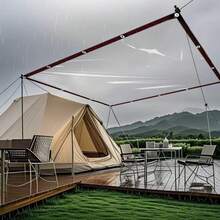 Waterproof Cloth, Rain Tarp For Outdoor RV Awning Side Wall, Upgraded Tear-Resistant Transparent Waterproof Tarpaulin For Outdoor Camping, RV, Balcony, Garden, Patio Furniture, Plant Greenhouse, Firewood Storage In Winter