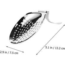 Balacoo Colador de Barra para Cocteles de Acero Inoxidable Filtro Portátil y Lavable para Bartending Diseño Ergonómico para Separar Hielo y Frutas Bebidas - 1 - Ver 6