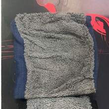 1件加厚双层弹力保暖颈套，户外骑行滑雪跑步防护面罩