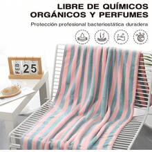 Toallas de Baño de Alta Calidad,Toallas de Baño Grandes,2 Pack Juego de Toalla de Vellón Coral,Ultra Suave de Secado Rápido,Altamente Absorbente,Fuerte Absorción de Agua para Hotel, Gimnasio - Gris - Ver 11