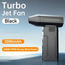 SULVGO 3000mAh 可充电高速除尘风扇 - 个人降温电动空气除尘器，便携式无线压缩空气除尘器，适用于汽车内饰、橱柜、衣柜等。 - 彩色 - 查看 9