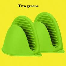 1pc Microwave Oven Thermal Insulation Clip, Kitchen Silicone Thermal Insulation Gloves, Silicone Mini Anti-Scalding Bowl Clip, Bowl Clip Dish Clip - Multicolor - View 10