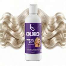 L&BEAUTY Toning Mask Kit 300g + Toning Shampoo 300ml - Màu tím. - Xem 2