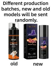 JUE FISH Xịt chống ố 150ml | Xịt bảo vệ giày thể thao | Xịt chống thấm nước (Dành cho áo khoác và giày thể thao) | Chống thấm nước và chống ố | Bộ chăm sóc giày thể thao thiết yếu (Giao hàng ngẫu nhiên phiên bản mới hoặc cũ), Giày dép, Lựa chọn mùa xuân hè, Quà tặng phù dâu, Phòng, Trang trí phòng ngủ, Bãi biển, Du lịch, Dành cho nam, Dành cho nữ, Kỳ nghỉ, Ngày Quốc tế Phụ nữ, Đồ dùng cần thiết khi đi du lịch, Quà cưới, Y2K, Phòng ngủ, Phụ kiện xe hơi dành cho nữ, Trang trí nhà bếp, Đồ dễ thương, Quà tặng Ngày của Mẹ, Trang trí phòng ngủ, Vườn, Trang trí nhà bếp, Mùa hè, Bãi biển, Đồ dùng cần thiết khi đi du lịch, Trang trí phòng, Đồ chơi mềm, Lễ tốt nghiệp - màu đen - Xem 8