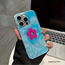 Funda de teléfono Yusha con diseño de cereza fresca en acuarela para 17, 16, 15, 14, 13, 12, 11, Pro. Regalo perfecto para cumpleaños/Día de San Valentín/parejas. - Multicolor - Ver 3