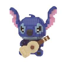 Đồ chơi xếp hình Stitch dễ thương chơi đàn guitar - Thích hợp cho giáo dục STEM DIY, trò chơi hoạt hình, mô hình lắp ráp nhân vật hoạt hình, lý tưởng làm quà sinh nhật, đạo cụ chụp ảnh sinh nhật, đồ dùng học tập. Thích hợp làm quà sinh nhật và đồ chơi nhân vật hoạt hình. - Nhiều màu - Xem 4