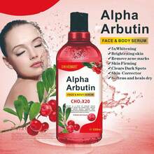 1PcAHA/Arbutin Whitening Essence, Brightening Facial Essence, Moisturizing Agent, Facial/Body Care, Lightweight, Anti-Aging, Moisturizing And Brightening Skin, Reducing Dull, Dry And Rough Skin, Soothing And Repairing, Even Skin Tone, Brightening, Suitable For All Skin Types, New Year/Valentine's Day/Thanksgiving Day/Birthday Gift - Multicolor - View 12