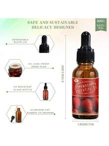 1 Set/1 Bottle/2 Bottles 30ml Essential Oils, Home Fragrance, Aromatherapy Oils: Lotus, Turmeric, Aloe Vera, Wintergreen, Bergamot, Citrus, Lemongrass, Myrrh, Jasmine, Lemon, Magnolia, Lemongrass, Oregano, Lime, Grape Seed, Cinnamon, Jasmine, Watermelon, Musk, Ginger, Juniper, Geranium, Sage, Wintergreen, Sandalwood - Multicolor - View 3