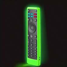 Luminous Silicone Skin Cover Replacement For Vizio XRT136/XRT140 D Series Smart TV Remote Control, Enhances Grip And Protection