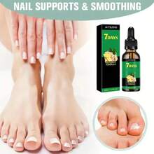 30ml,Solución de cuidado de uñas de jengibre,, suaviza la cutícula de uñas, ilumina las uñas, suaviza las uñas, blanquea las uñas, cuidado suave uñas y pies suaviza la superficie de uñas solución de uñas hidratante y brillante - Verde - Ver 3