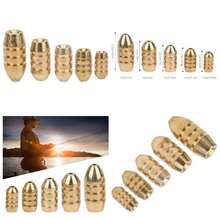 25 Piezas de plomos de Pesca, Pesas para Voltear, Pesas de Cobre para Pesca con CAA, con Caja de Cinco Compartimentos - Negro - Ver 1