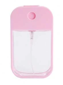 2个便携式高压喷雾瓶，简约可爱多色卡片式分配瓶，多巴胺硅胶保护套，细雾酒精洗手液旅行口袋收纳瓶，分隔式迷你香水瓶，50毫升，家居浴室装饰，适合学校旅行携带 - 彩色 - 查看 12