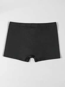 Men's Black Elephant Trunk Pouch Underwear With Numeric "67" & Graphic Print, Comfortable Breathable Stretchy Everyday Boxer Briefs - Black - View 3