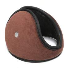 Męskie nauszniki, ciepłe dzianinowe ocieplacze na uszy do użytku na zewnątrz, składane, grube, polarowe, wiatroodporne i odporne na zimno nauszniki na zimę - Wielokolorowe - Zobacz 6