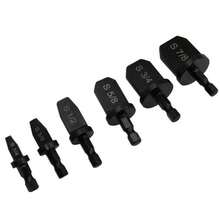 6pcs Hex Shank Tube Expander, Flaring Head, Hole Puncher, Pipe Spreader, Suitable For Electric Drill, Installation, Maintenance, Repair Of Air Conditioning Copper Pipe, Forged Tool - Old Model 6PC/hexagonal Expander - View 2