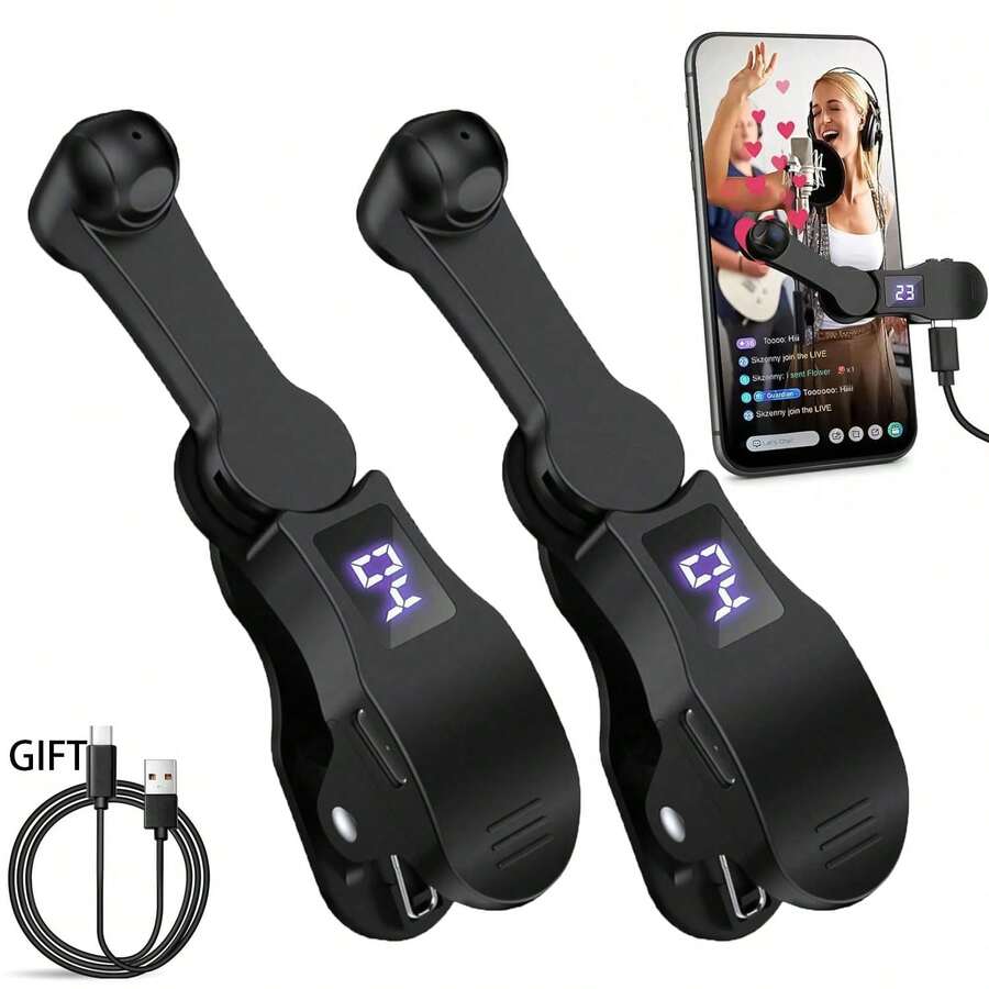 2-Pcs Smartphone Auto-Clicker | Phone Connector | Mobile Screen Device Speed Clicker. Suitable For Mobile Phones And IPads, Providing Fast, Simulated Finger Clicks. An Essential Tool For Ticket Grabbing, Gaming, And Liking Posts.