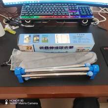 1个可伸缩折叠不锈钢晾衣架，稳固落地式晾衣架，适用于家庭、洗衣、露营和旅行，露营装备 | 现代晾衣架设计，斋月/情人节礼物 - 彩色 - 查看 15