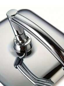 9-Inch Square Shower Head Set - Rotatable, High-Pressure Rainfall Shower System With Universal Adjustment. Featuring A Durable Plastic Construction And A Sleek Finish, This Wall-Mounted Set Includes An Adjustable Shower Arm To Elevate Your Bathing Experience. - Multicolor - View 10