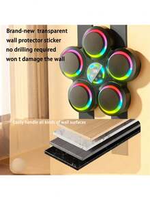 1pc Music Boxing Machine, Boxing Training Punching Bag, Music Wall Target, Boxing Training