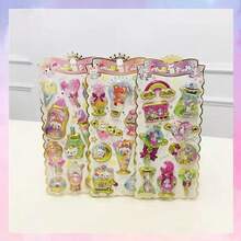 New Shiny Cartoon 3D Shake Stickers, Large Cute Liquid Filled Shaking Water Stickers - Multicolor - View 4
