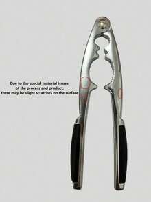 1pc Nut Cracker, Multifunctional Walnut & Hazelnut Opener, Heavy Duty Seafood & Nut Cracker Tool With Non-Slip Handle, Kitchen Gadget, Easy Nut Cracking, Suitable For Home And Restaurant, Fits All Nuts - Multicolor - View 6