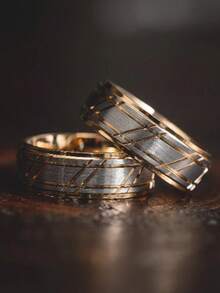 1Pc 8mm New Arrival Men Jewelry Tungsten Ring Wedding Band Silvery Golden Plated For Christmas Gift Finger Ring