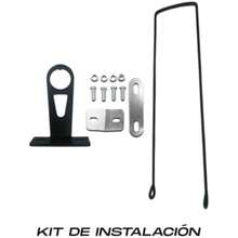 Piago Canasta Canastilla para Bicicleta Acero R24 Incluye Soportes(R24 Negra) - Multicolor - Ver 5