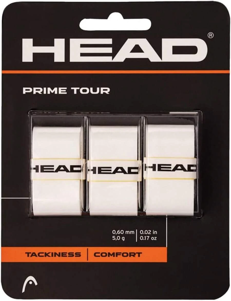 Overgrip de raqueta suave Head Xtreme - Cinta de agarre para raqueta de tenis - Paquete de 12, blanco - Talla Única - Ver 1