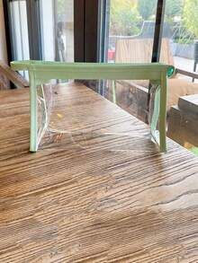 1 Solid Color Transparent EVA Pencil Case Large Capacity Multifunctional Zipper Cosmetics Storage Bag Suitable For Use In School And Daily Life,Stationery