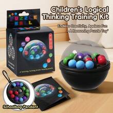 Đồ chơi xếp hình hạt xoay 3D - Tăng cường chức năng não bộ, phát triển tư duy logic và khả năng tập trung cho bé trai và bé gái, món quà sinh nhật/lễ hội/Giáng sinh lý tưởng. - Nhiều màu - Xem 2