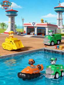 Paw Patrol Inertial Recoil Patrol Car, Home Decor, Best Holiday Gift For Friends, Party Decoration, Perfect Party Decor, Home Decor, Perfect Room Decor, Christmas & Valentine's Day Gift, Ideal Friend Gift For Birthday Celebration, Souvenir, Women's Souvenir, Cute Aesthetics, Valentine's Day, Gift, Decor, Home Decor, Valentine's Day Gift - Multicolor - View 9