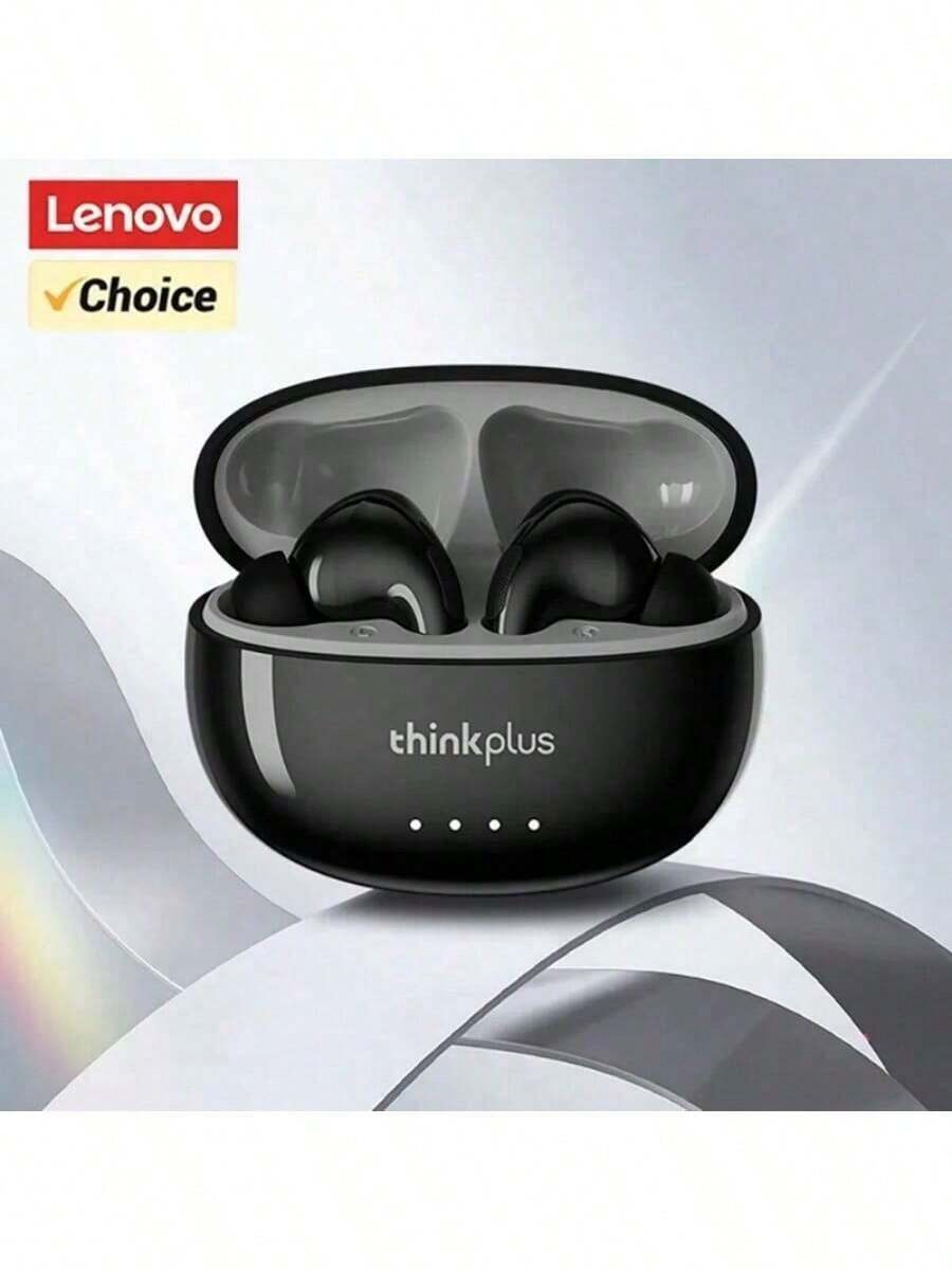 Tai nghe không dây Lenovo thinkplus LP5 PRO Bluetooth 5.4 TWS Âm thanh HiFi Tai nghe chơi game LP5Pro Tai nghe thể thao Chế độ chờ lâu có Mic - màu đen - Xem 1