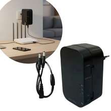 Mini Nobreak 9V-12V QNB02P 2500 mAh Qualitronix - Preto - Visão 1