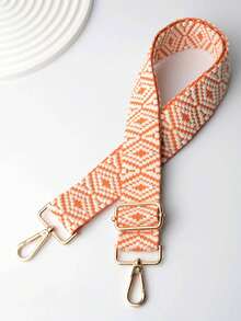 Adjustable Embroidered Bag Strap Handbag Purse Strap For Crossbody Shoulder Bag Durable Bag Accessories Replacement Accessories Stylish Durable For Rookies & White-Collar Workers Gift Decor Gift Accessories - trái cam - Xem 2