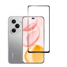 3in1 For Honor 400 Pro Phone Case Heavy Duty Clear Acrylic Shockproof For Honor 400 Tempered Glass Screen Protector Film + Lens Film Screen Protection Essentials, Applicable To Daily Shield, Office, Home Daily Shield Office Home Phone Screen Protector Phone Accessories Waterproof Anti-Fall Scratch Resistant - Black - View 5