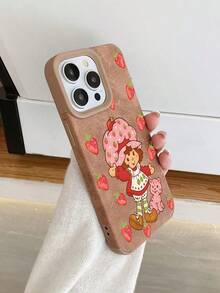 2pcs S-Strawberry Pink Shortcake Doll Phone Case For IPhone 16 15 14 13 12 11 Mini Pro Max X XR XSMax 7 8 Plus Shockproof TransparentFOR-YOUR-BELOVED-PHONE Christmas Gifts Christmas Gifts,For Iphone 17 Pro Max,Cute Phone Cases,Christmas Phone Case - 型號1(1件) - 查看 2
