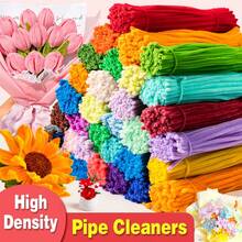 Bộ 300/500/1000 que nhung mật độ cao - Nhiều màu sắc, que nhung siêu mềm mại dành cho người mới bắt đầu hoặc người làm thủ công chuyên nghiệp | Vật liệu thủ công cao cấp cho các dự án DIY, đồ thủ công ngày lễ và trò chơi cảm giác. - Que tăm bông nhiều màu - Xem 6