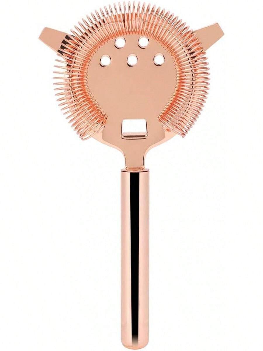 colador de barra de cóctel de acero inoxidable,Colador de cóctel, colador de bebida, colador de barra de cóctel, resorte de alta densidad, colador de estante de barra de hielo para(Metálico) - 1 - Ver 1