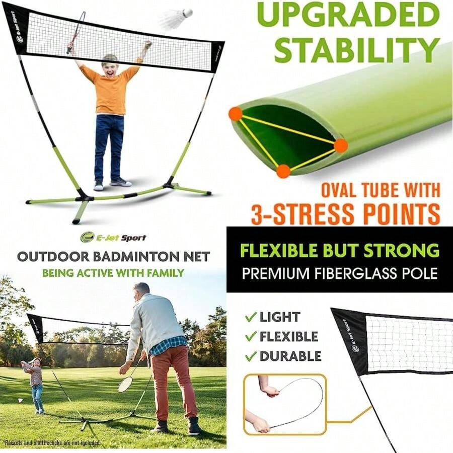 E-Jet Badminton›Nets(default) - Multicolor - Ver 1