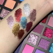 [72 Colors Eyeshadow Palette] 72 Colors Matte Glitter Long Lasting Highly Pigmented Waterproof Eyeshadow Palette, Contour Blush Powder Highlighter All In One - 彩色 - 查看 7