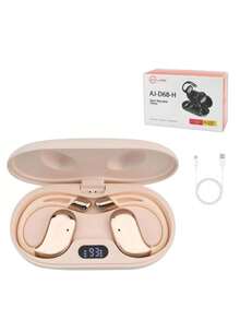 Open Ear Bluetooth Headphones - Comfortable, Lightweight, Long Battery Life, Type-C Charging - 米色 - 查看 1