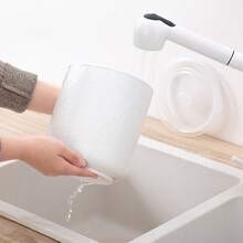 3pcs Multi-Purpose Ceramic Kitchen Storage Jars - Utensil Holder, Vase, Flip-Top Airtight Container, Suitable For Coffee, Tea, Sugar, Kitchen Storage - For Home, Office, Cafe - White - View 2