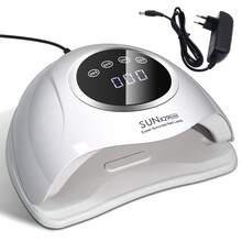 UV LED Nail Lamp, Professional LED Nail Dryer Machine, Suitable For Gel Manicure, Equipped With 90 LED Beads, Touch Screen, 4 Timers And Auto Sensor, Ideal For Home Nail Salon. Fast Drying Technology, Creates Perfect Nails. Valentine's Day Gift, Christmas Gift. - EU C Type Plug(220-240V) - View 10