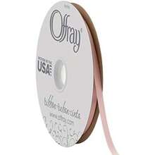 BERWICK Offray Craft Cinta de satén de Doble Cara, 7/20.3 cm de Ancho por 20-Yard Carrete, Blanco Antiguo, Blanco Antiguo, 1-1/2 Inch x 50 Yard, 1(Rosa Blush 100 Yards) - Multicolor - Ver 1