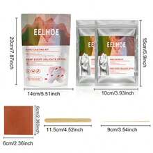 EELHOE 情侣手部造型粉DIY,适合送给情侣、家人、朋友、爱人、父母,也可作为生日礼物。使用方法简单:将造型粉和水倒入桶中,用搅拌棒搅拌均匀。将手放入溶液中,等待3-5分钟直至凝固。轻轻甩动手取出,然后将剩余的造型粉和水倒入另一个桶中,用搅拌棒搅拌。 - 彩色 - 查看 14