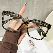 3pcs Women's Fashion Cat Eye Frame Glasses - Lightweight Transparent Lenses & Black Frame, Full Frame Design, Daily, Office, Party Accessories, Simple Style, Comfortable To Wear,  Style, Fashionable Women's Must-Have - 3 Items - View 7